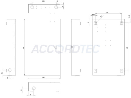 ББП-24 исп.1 Блок бесперебойного питания ACCORDTEC, 24 В, 3 A